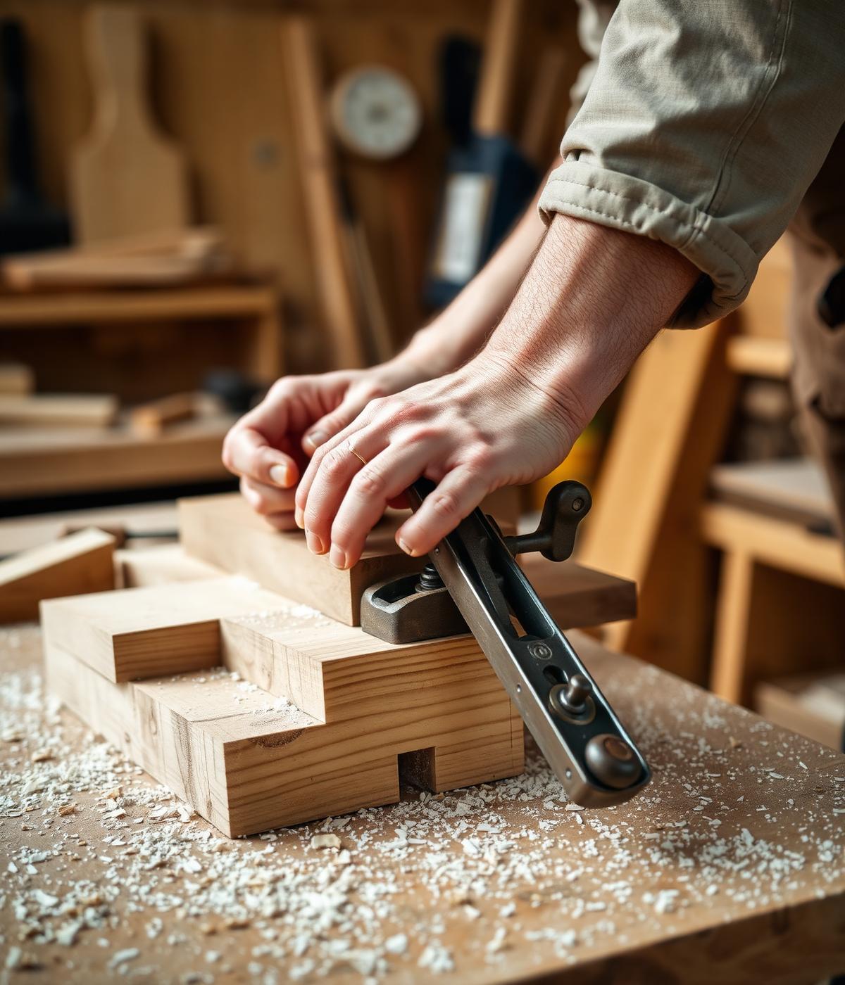 Handwerk in der Werkstatt